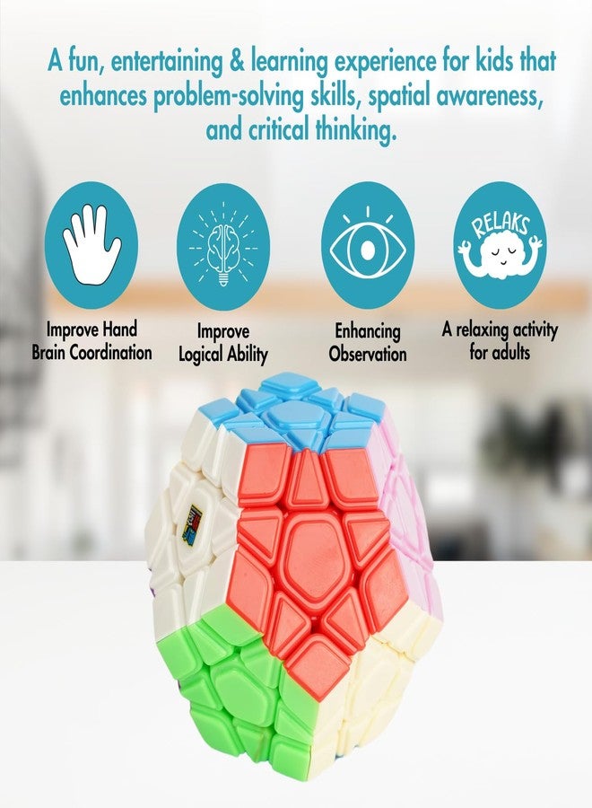aCADZO Megaminx Cube Twist Puzzle Ultra - Smooth - Toy Gift - Educational Puzzle Toy Best Gift for Kids - Image 3